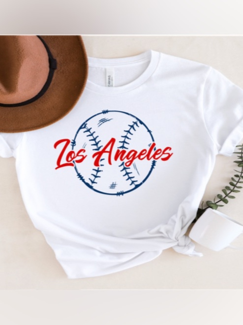 Los Angeles Baseball Tee